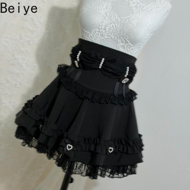 Japanese Street Fashion Female - Jupe taille haute de style japonais