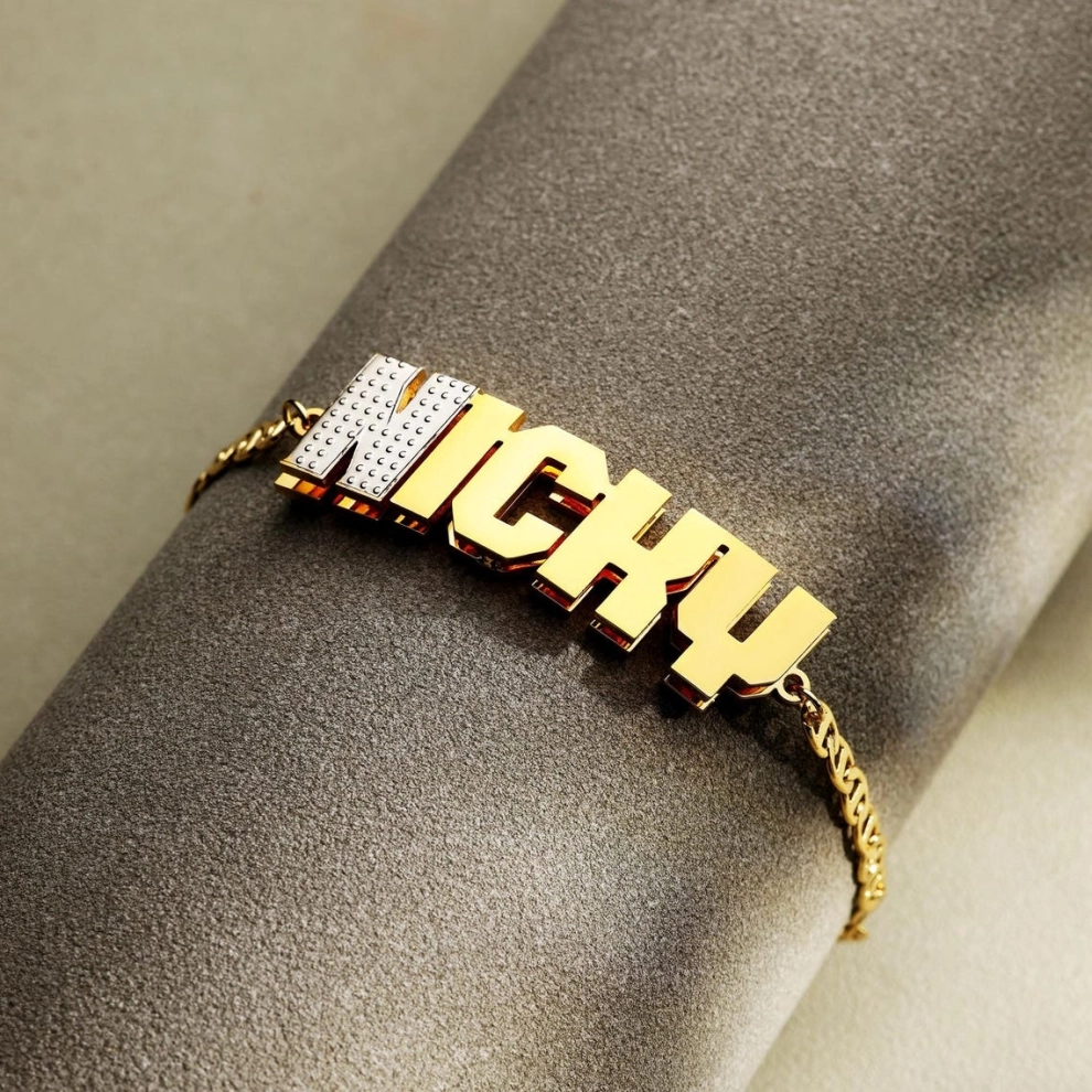 Street Fashion Name - Zciti – Bracelets superposés pour hommes,