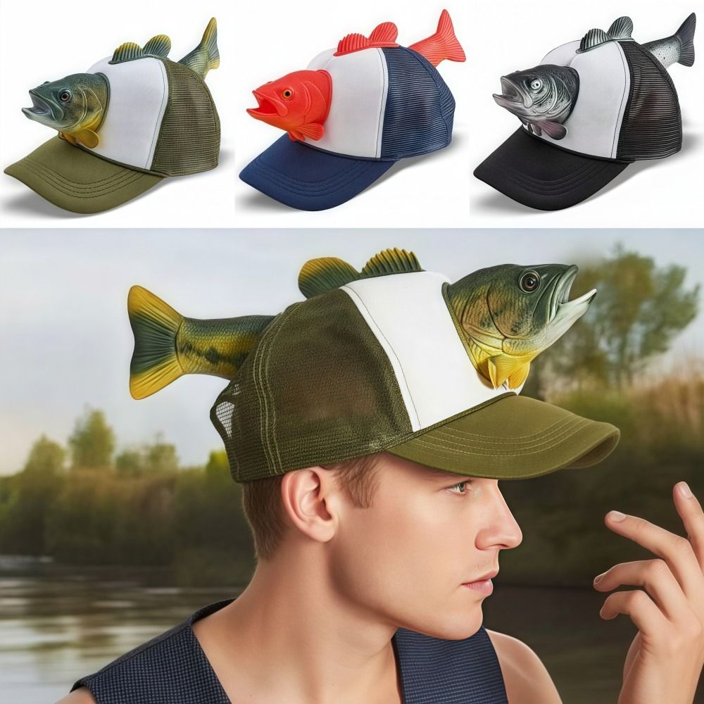 Baseball Cap Fitted - Casquette de baseball amusante 3D en