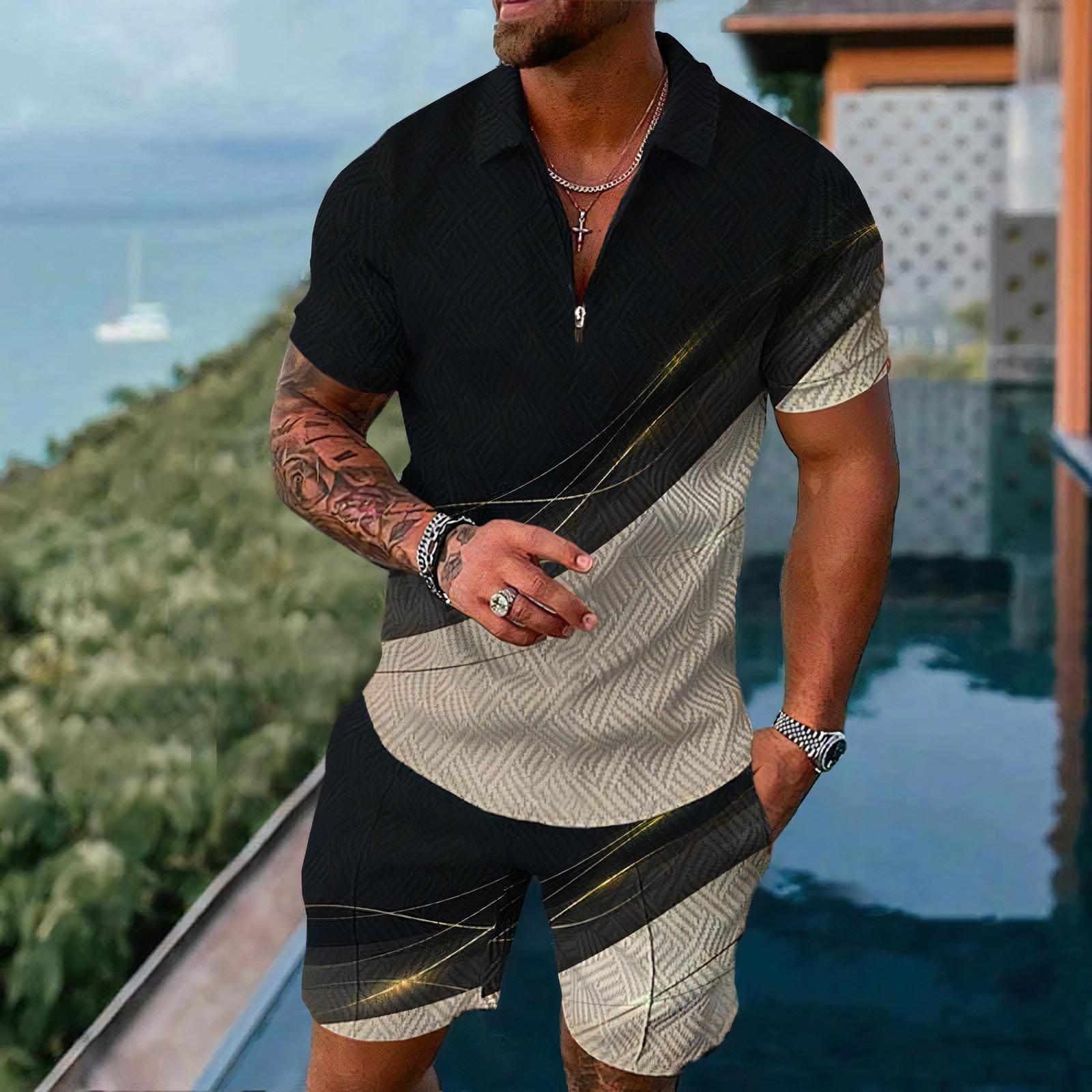 Street Fashion Outfit - Ensembles de polos pour hommes à