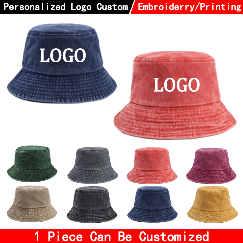 Baseball Cap Fitted - Chapeau Bob en Jean Personnalisé avec
