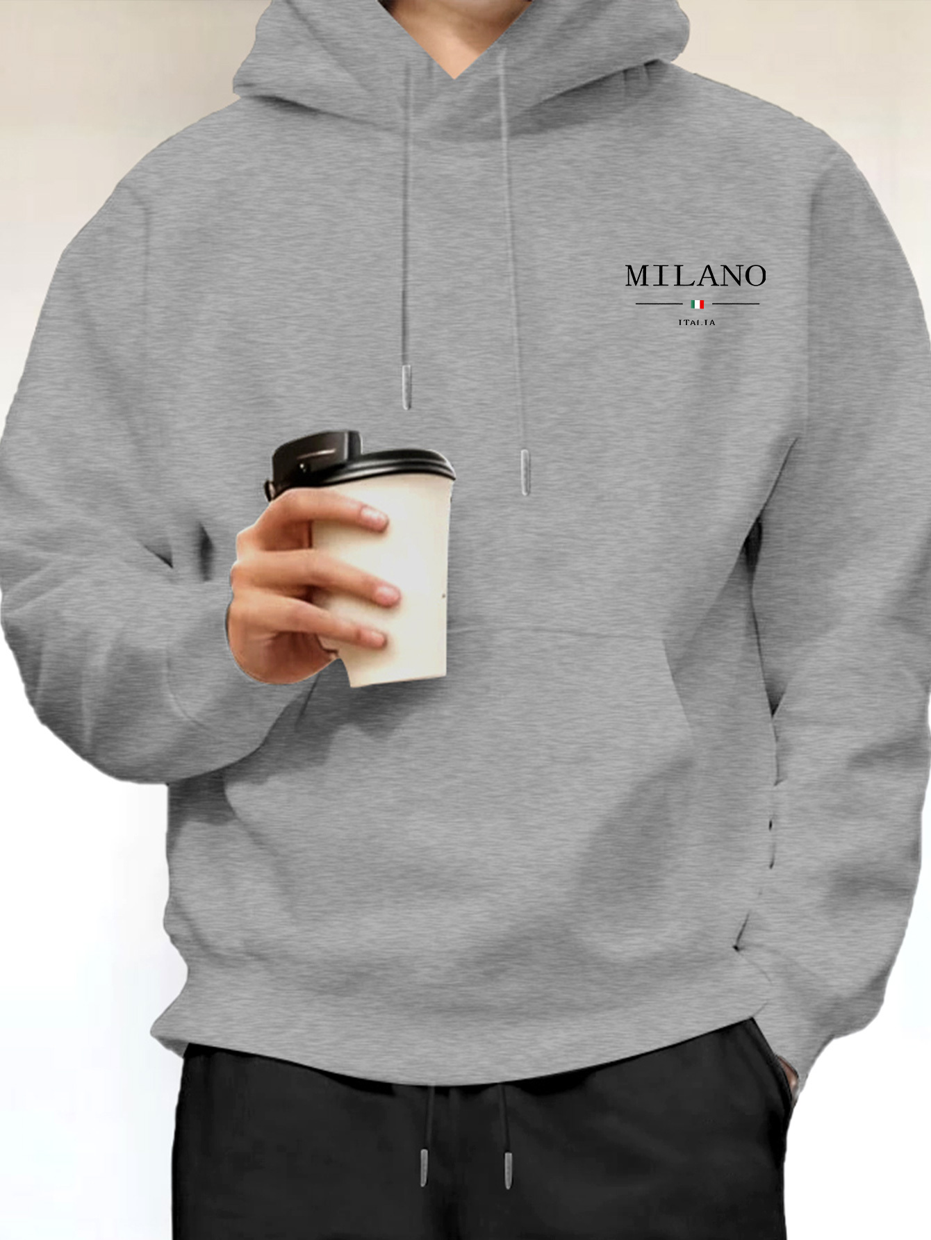 Sweat-shirt à capuche pour hom - Street Fashion In Milan avis et prix