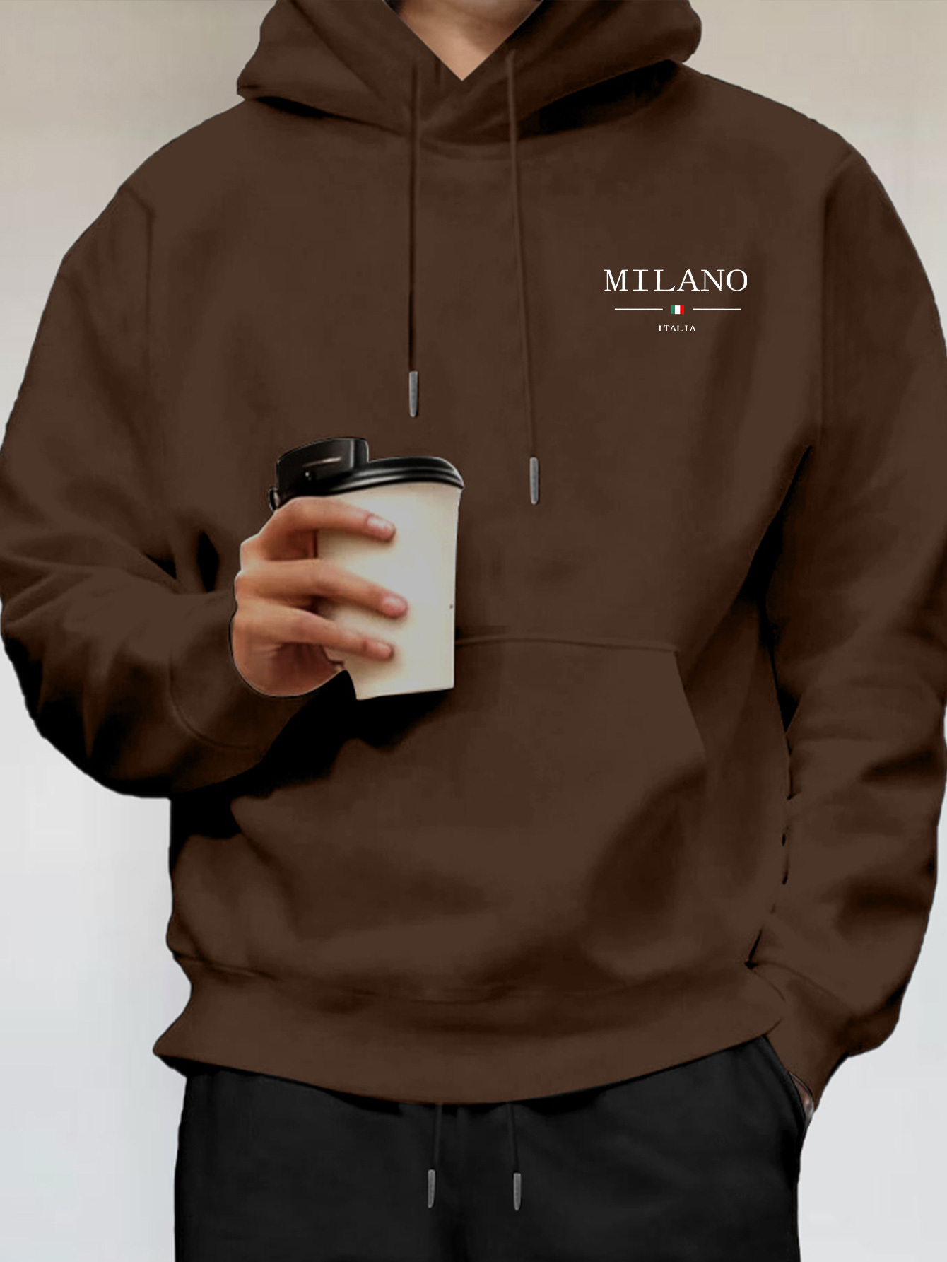 Sweat-shirt à capuche pour hom - Street Fashion In Milan avis et prix
