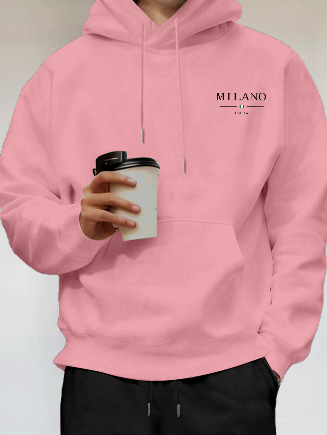 Sweat-shirt à capuche pour hom - Street Fashion In Milan avis et prix