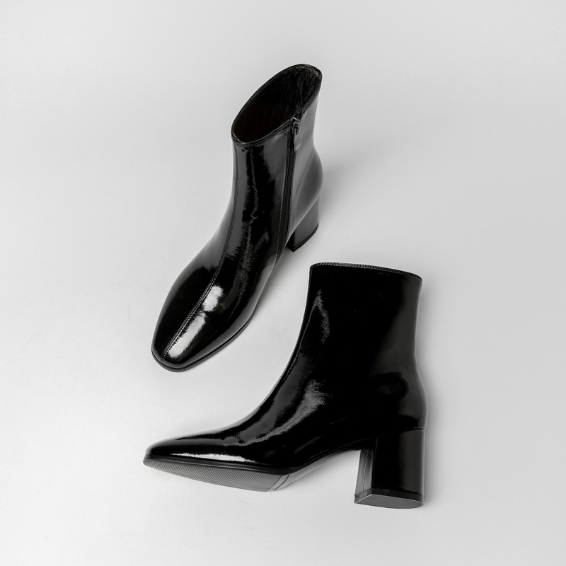 Bottines courtes d'hiver de st - French Street Fashion avis et prix