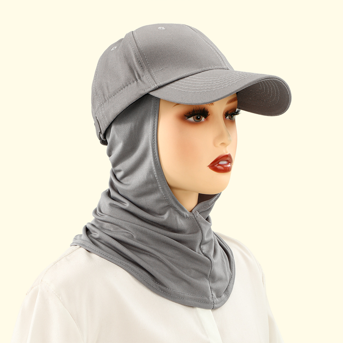 2 pièces Hijab musulman instan - Baseball Cap Fitted avis et prix