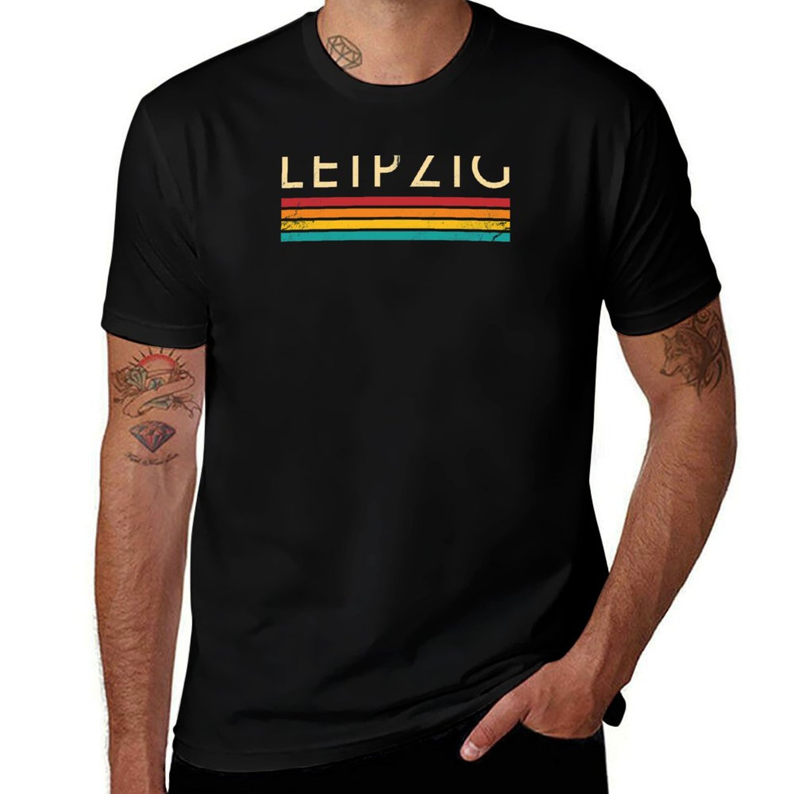 T-shirt Souvenir Rétro Vintage - Street Fashion Name avis et prix