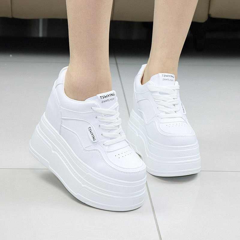 Nouvelles baskets compensées é - Chunky Sneaker Platform avis et prix