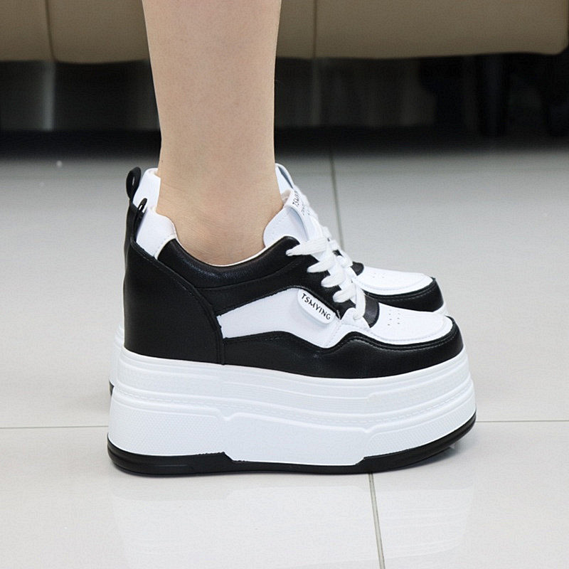 Nouvelles baskets compensées é - Chunky Sneaker Platform avis et prix