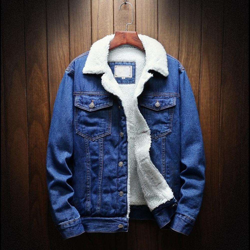 Veste en Jean épaisse pour hom - Street Fashion Jeans Men avis et prix