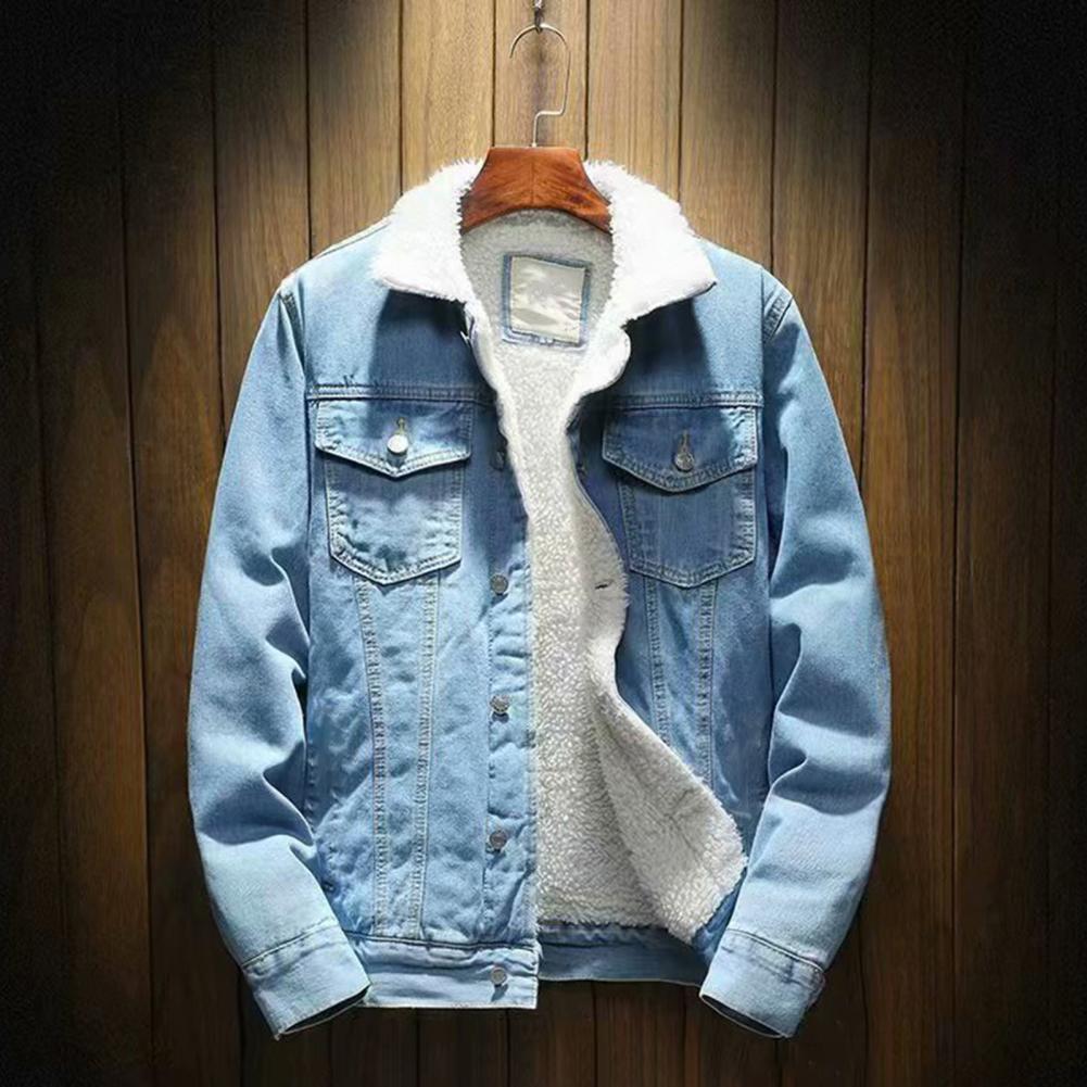 Veste en Jean épaisse pour hom - Street Fashion Jeans Men avis et prix