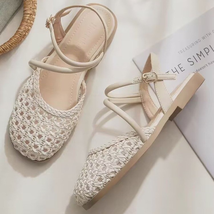 Sandales fermées de style fran - French Street Fashion avis et prix