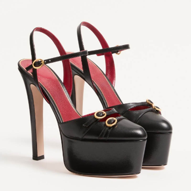 Sandales à talons hauts de lux - French Street Fashion avis et prix