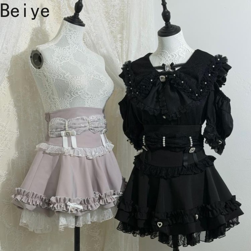 Jupe taille haute de style jap - Japanese Street Fashion Female avis et prix