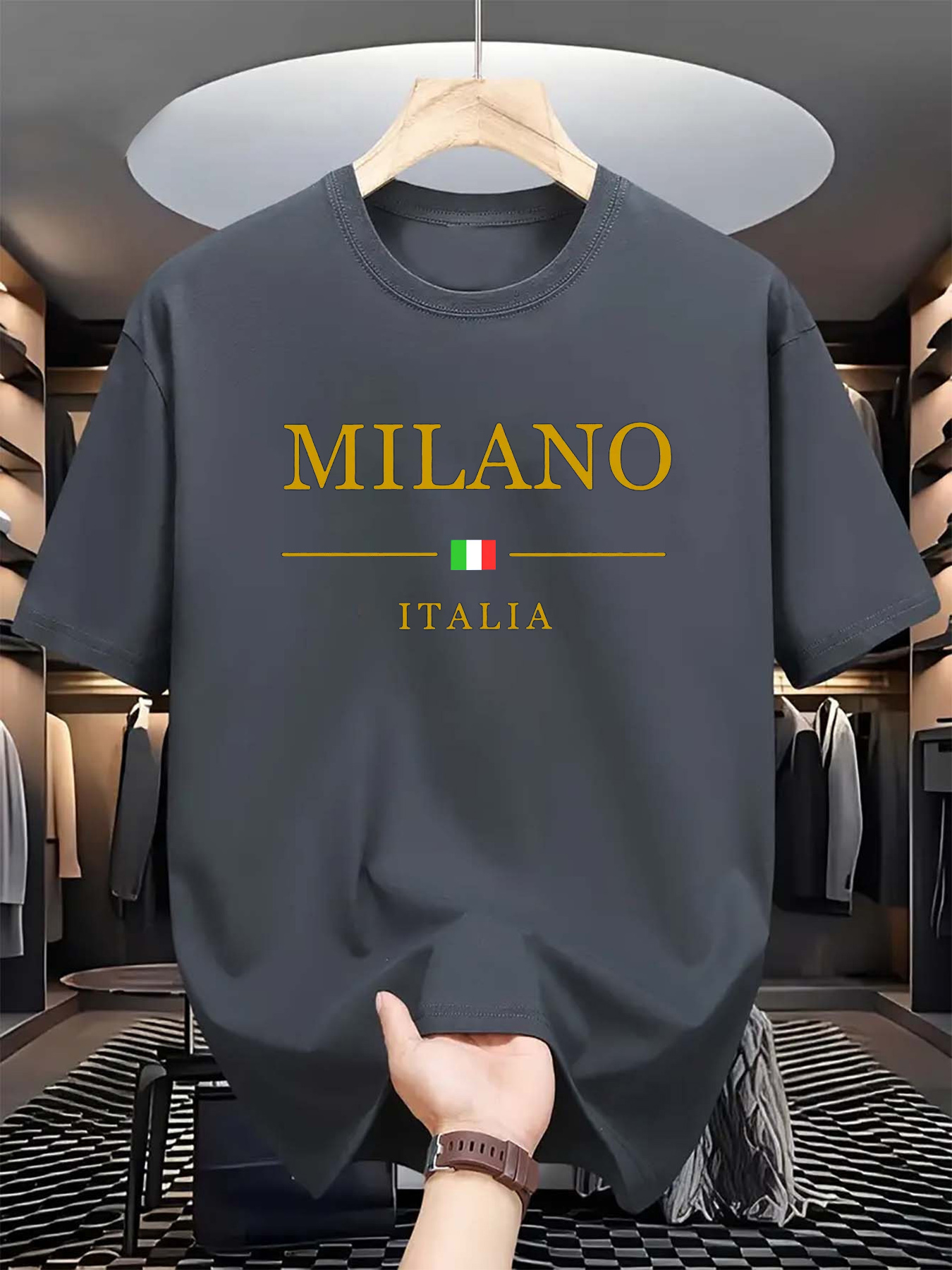 T-shirt d'été à manches courte - Street Fashion In Milan avis et prix