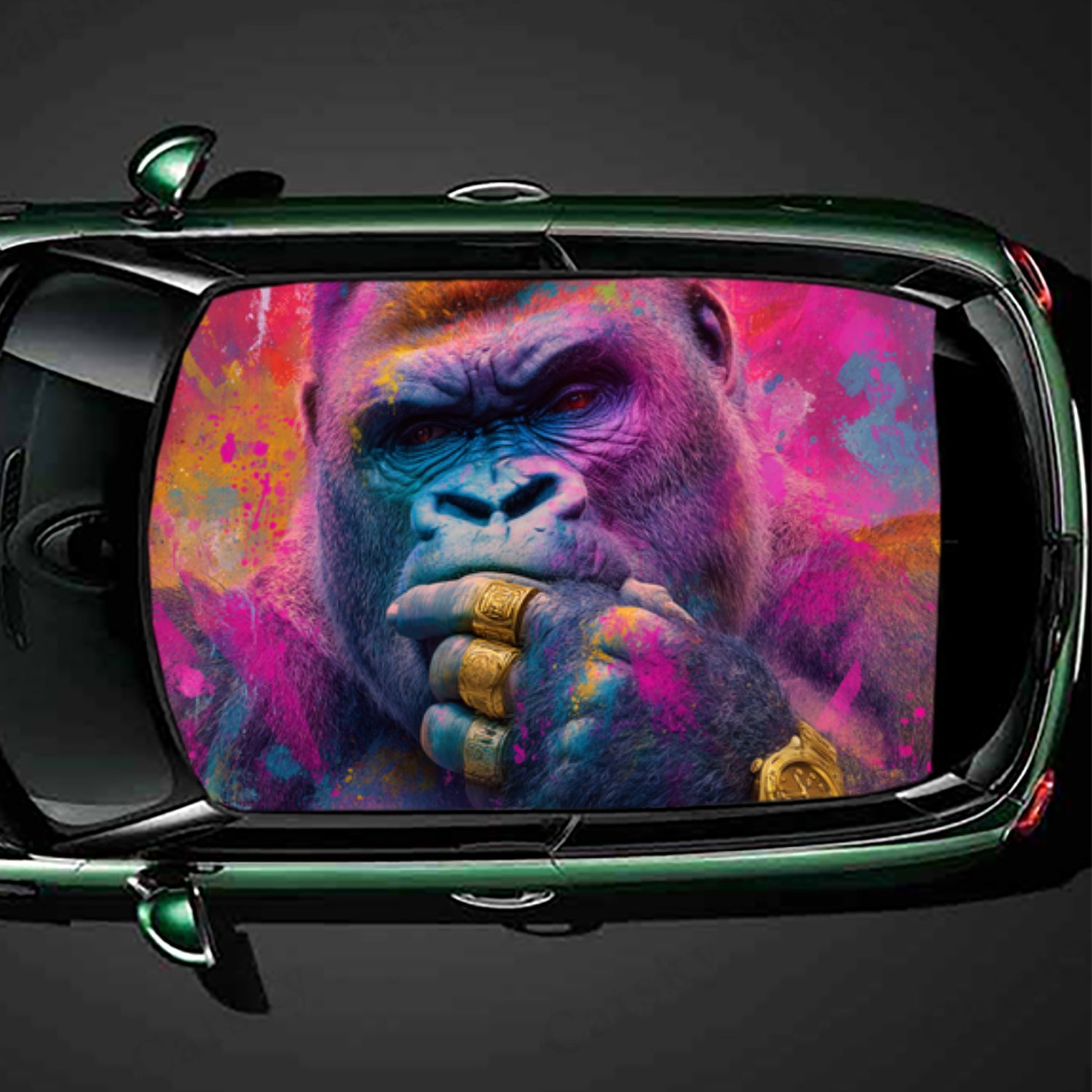 Autocollant de toit de voiture - Street Fashion Pose avis et prix