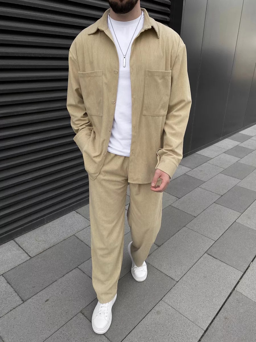 Ensemble deux pièces en velour - Street Fashion Outfit avis et prix