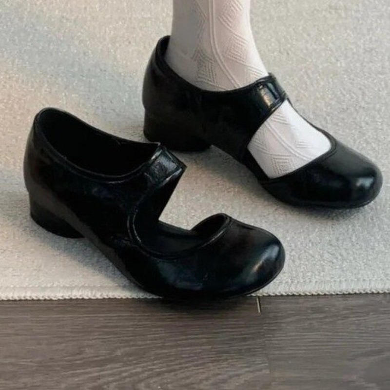 Chaussure simple à bout rond e - French Street Fashion avis et prix