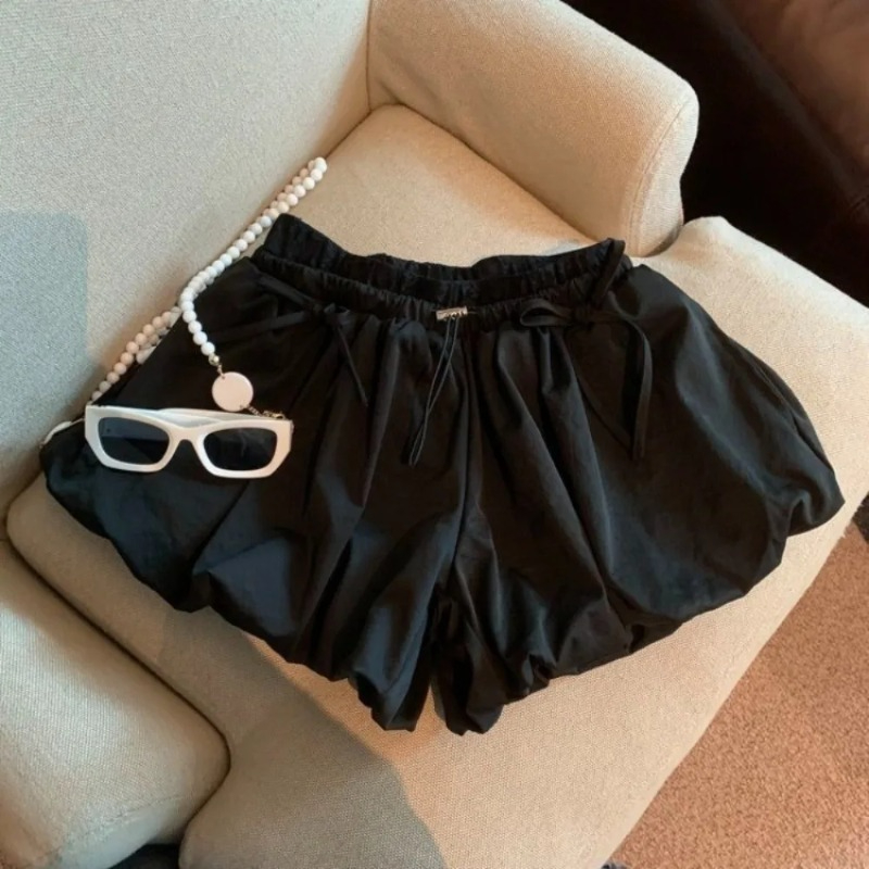 Shorts taille haute unis style - Japanese Street Fashion Female avis et prix