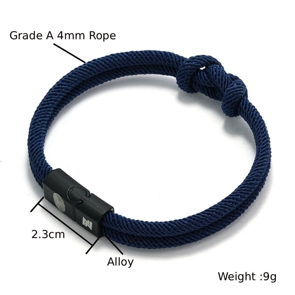 Bracelet en corde pour homme a - Street Fashion In Milan avis et prix