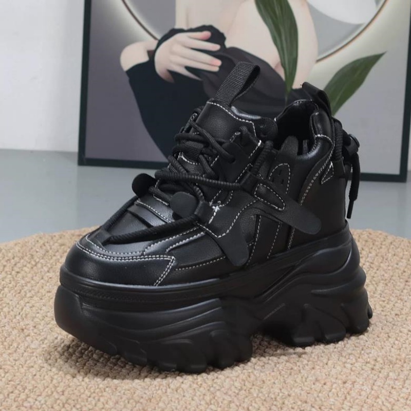 Baskets compensées plates déco - Chunky Sneaker Platform avis et prix