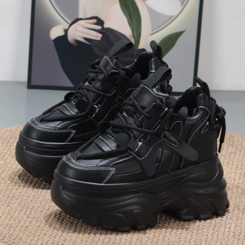 Baskets compensées plates déco - Chunky Sneaker Platform avis et prix