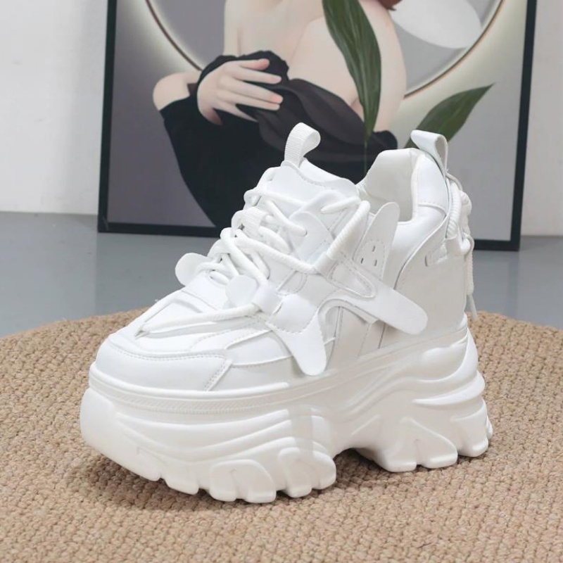 Baskets compensées plates déco - Chunky Sneaker Platform avis et prix