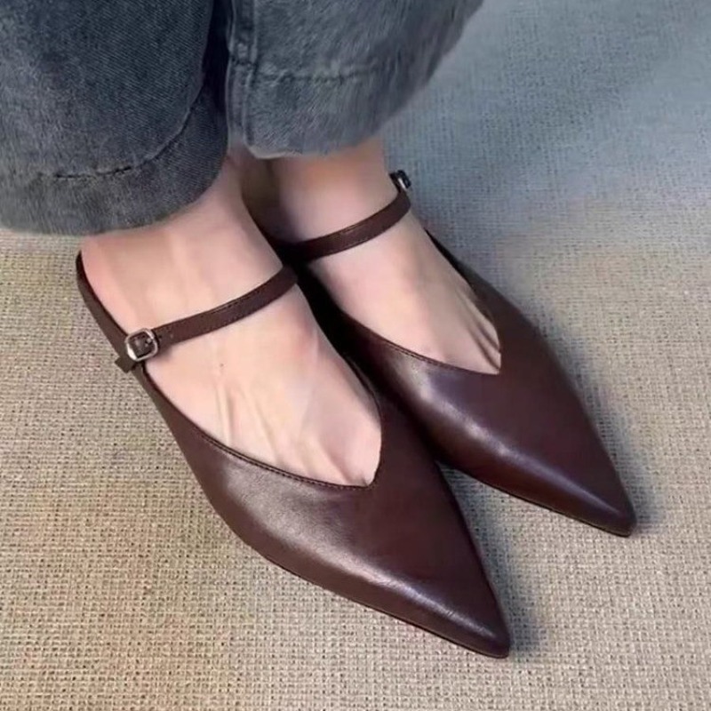 Nouvelles mules à talon épais  - French Street Fashion avis et prix