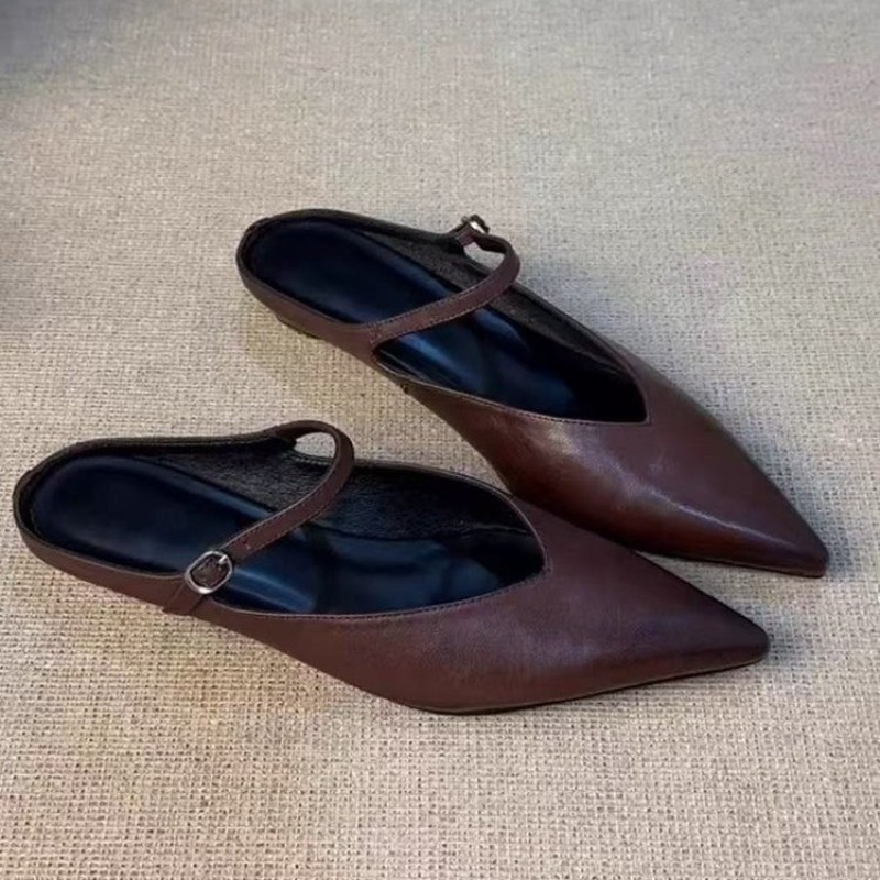 Nouvelles mules à talon épais  - French Street Fashion avis et prix