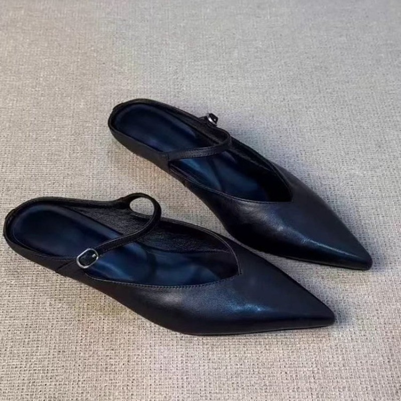 Nouvelles mules à talon épais  - French Street Fashion avis et prix