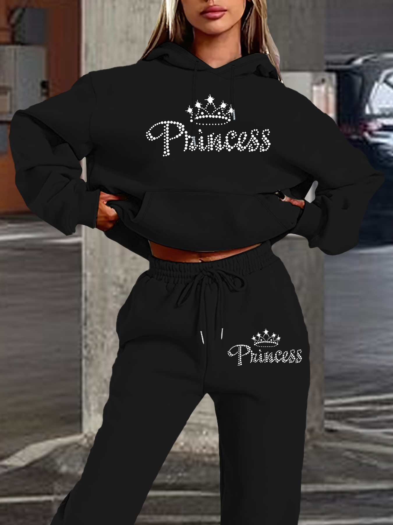 Ensemble sweat à capuche et pa - Street Fashion Outfit avis et prix