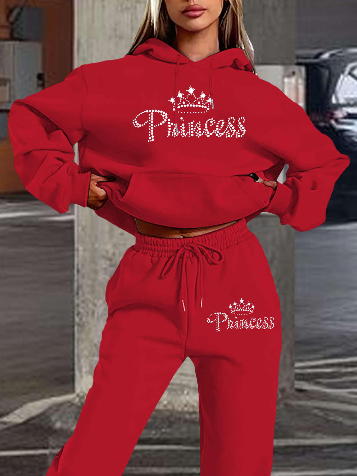 Ensemble sweat à capuche et pa - Street Fashion Outfit avis et prix