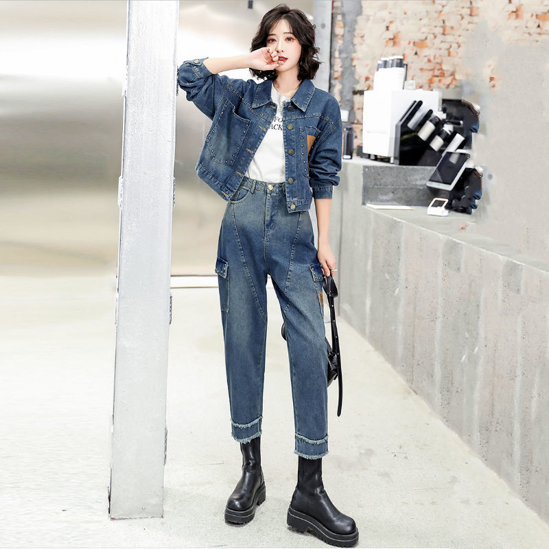 Costume de Cowboy de rue frit  - Korean Street Fashion Female avis et prix