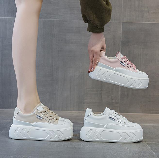 8cm microfibre cuir printemps  - Chunky Sneaker Platform avis et prix