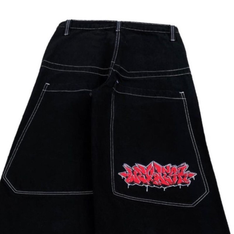 Jeans amples de style hip-hop  - Street Fashion Jeans Men avis et prix
