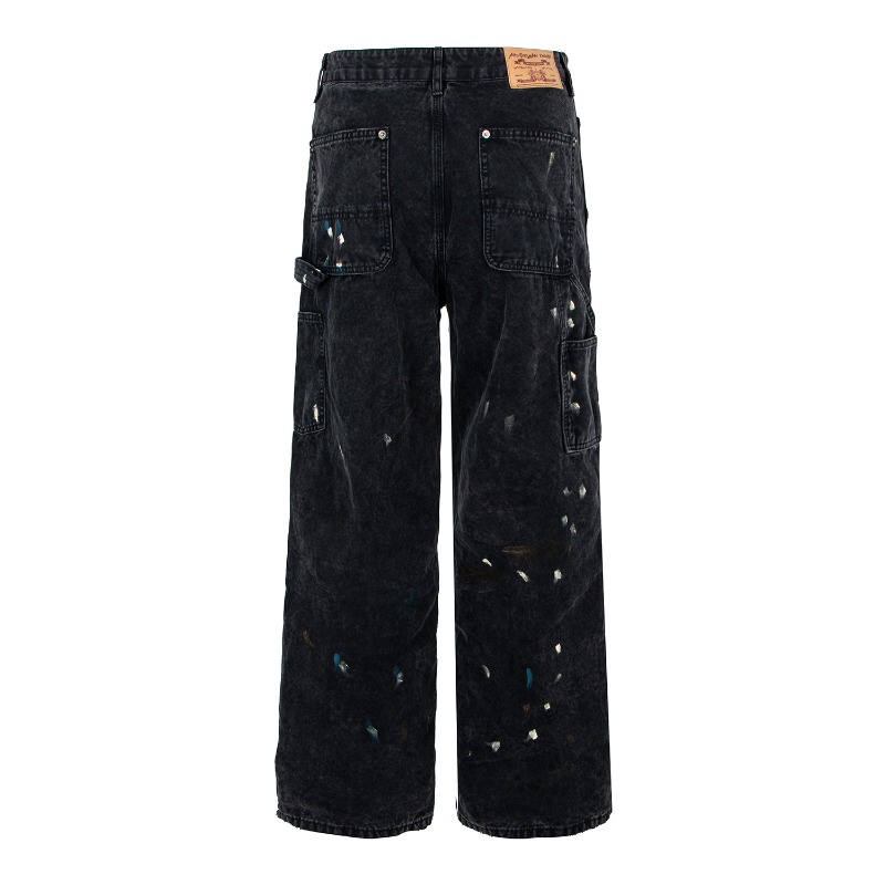 Pantalon en jean déchiré à jam - Street Fashion Jeans Men avis et prix